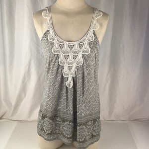 C Keer Anthropologie Tunic Top Sz S